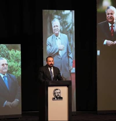 شرکت اعضای سرکنسولگری در مراسم هشتمین سالروز درگذشت مرحوم جلال طالبانی